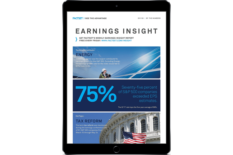 Subscribe to FactSet Insight